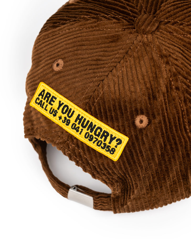 VENICE M’ART SUNDAY PIZZA CORDUROY CAP