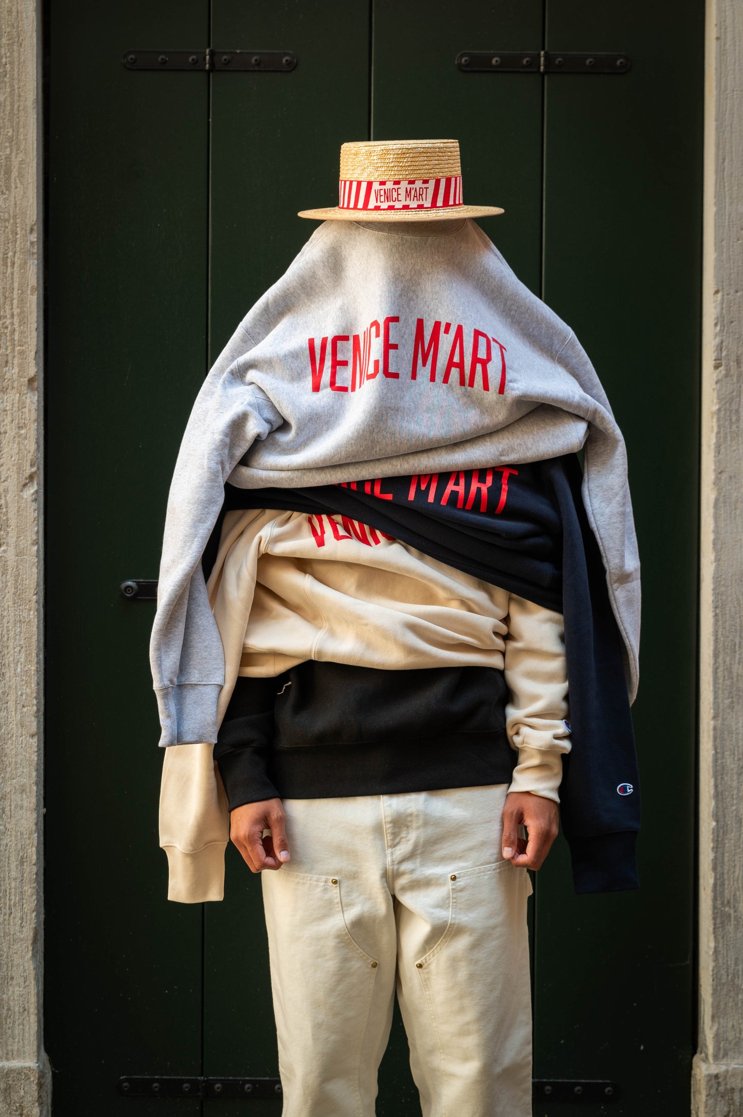 VENICE M'ART CREWNECK SWEATSHIRT