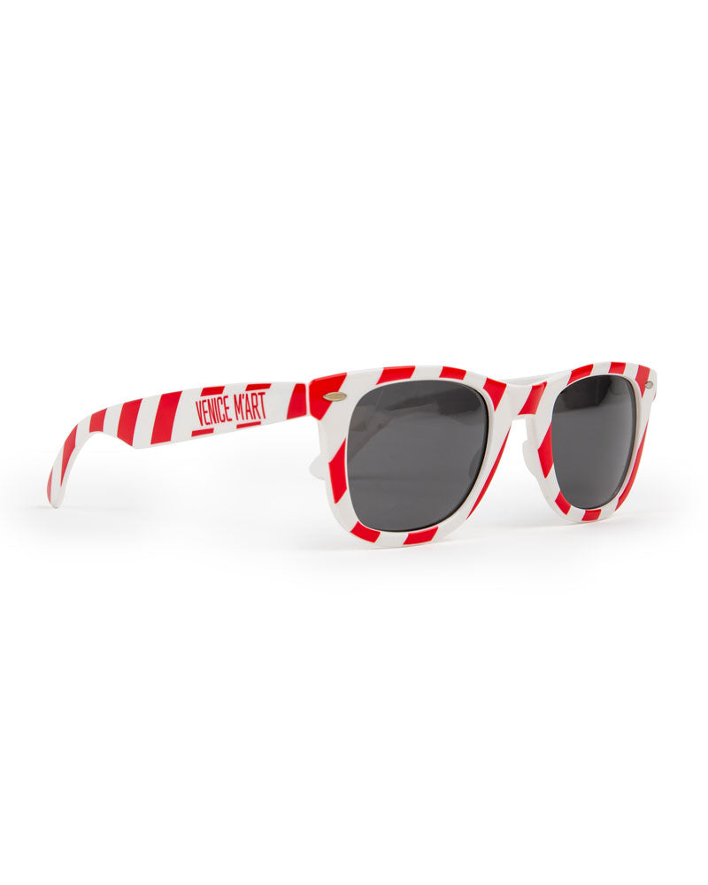 RED & WHITE SUNGLASSES