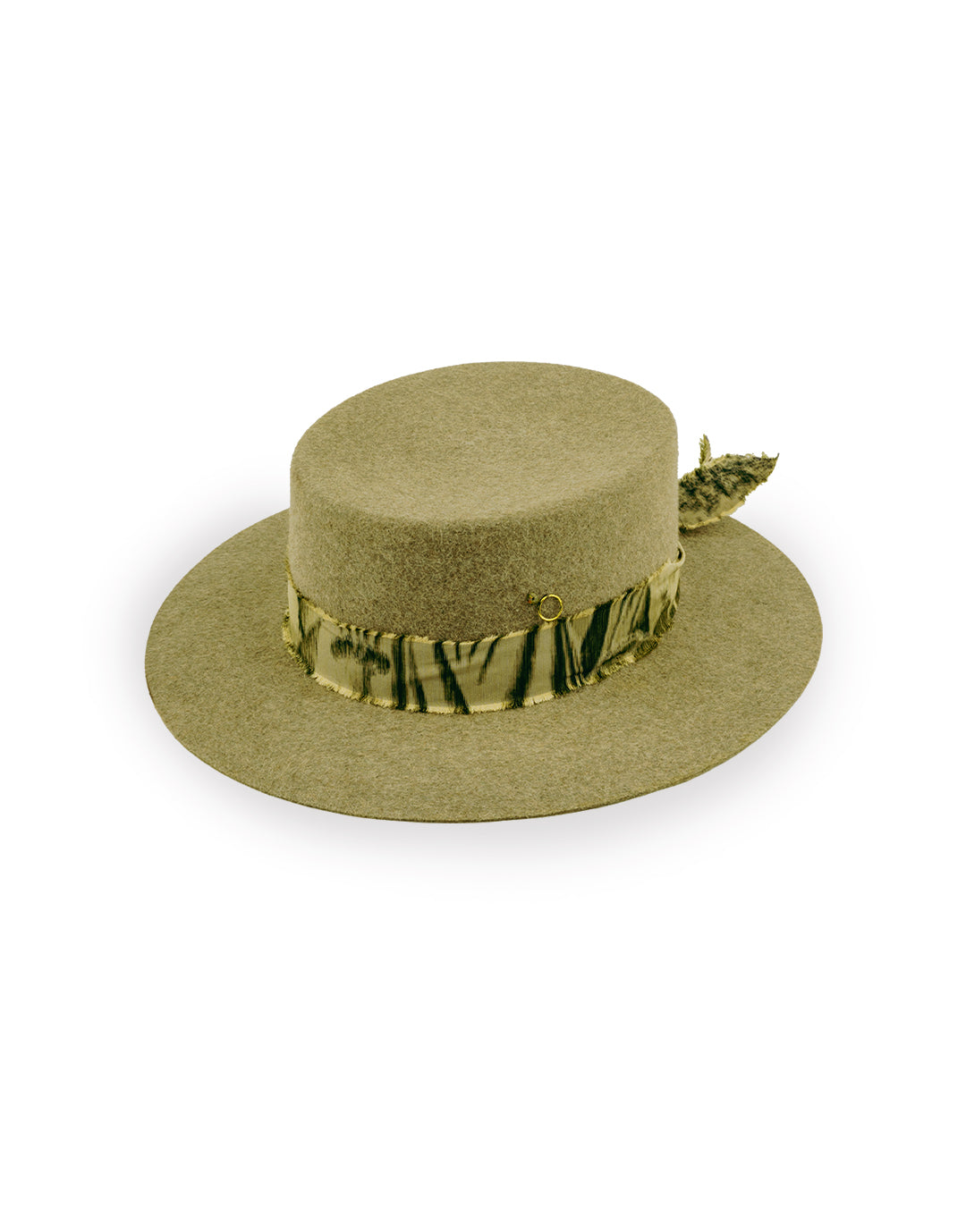 THE EROSE RABBIT FUR BOATER