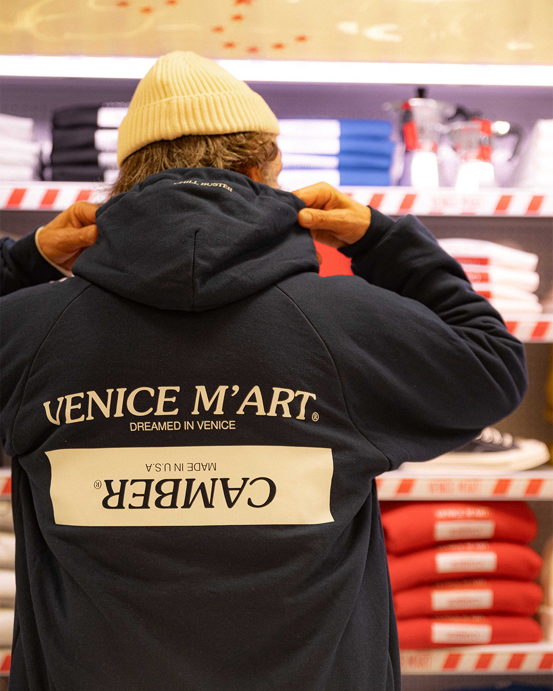 VENICE M'ART CHILL BUSTER ZIP HOODIE