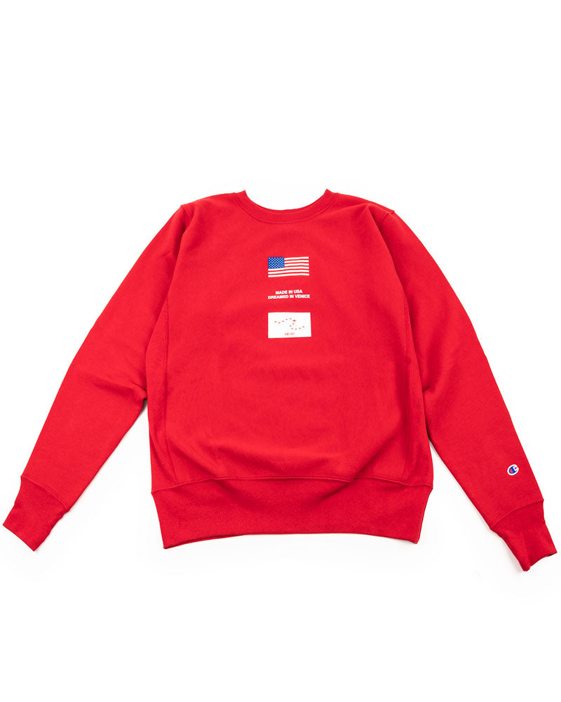 VENICE M'ART CREWNECK Made in USA
