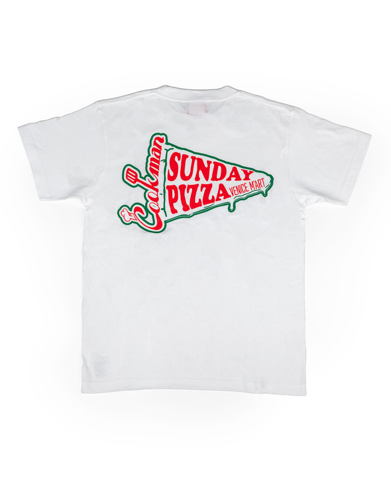 VENICE M’ART  SUNDAY PIZZA T-SHIRT