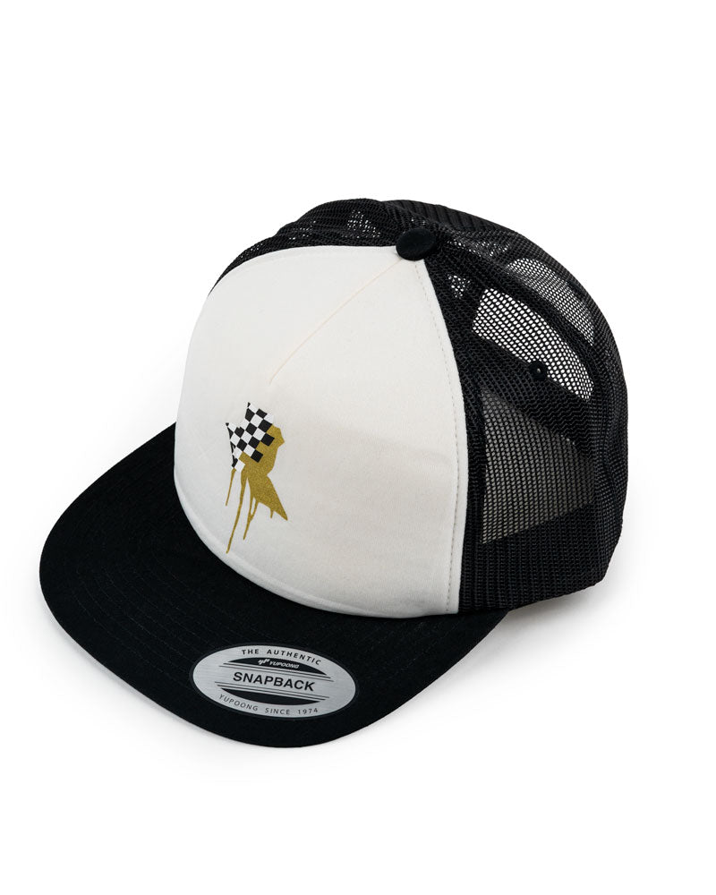 RACEROSE CAP WITH ROSE LOGO