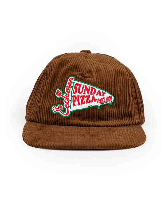 VENICE M’ART SUNDAY PIZZA CORDUROY CAP