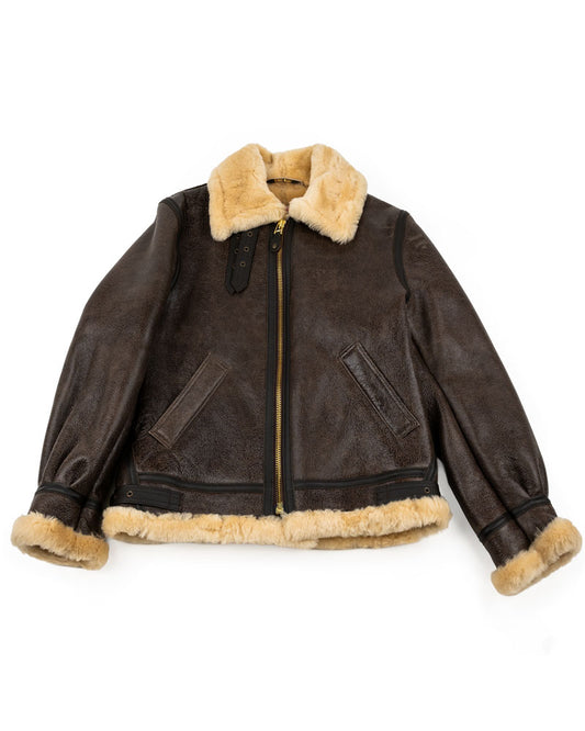Venice M'Art Leather Bomber Jacket