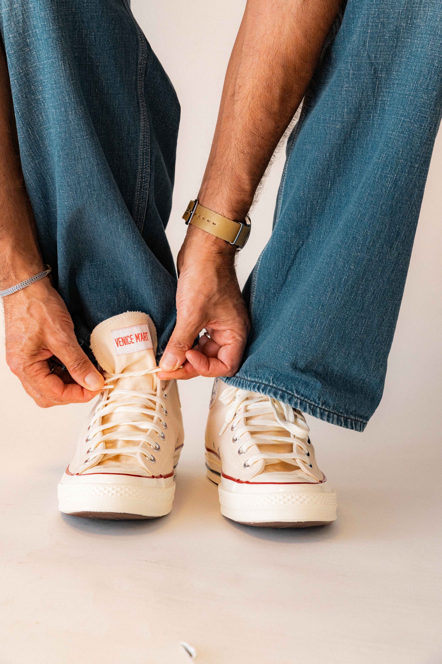 VENICE M'ART CHUCK 70 HIGH TOP parchment