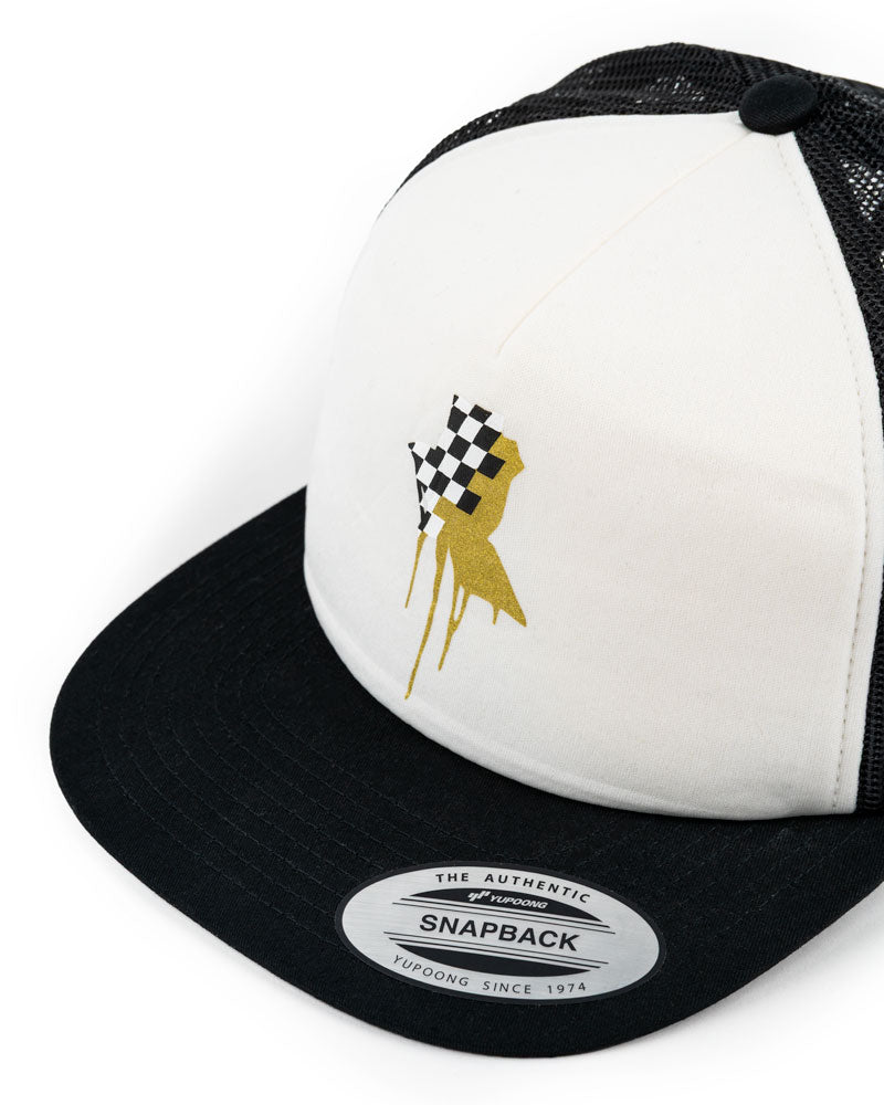 RACEROSE CAP WITH ROSE LOGO