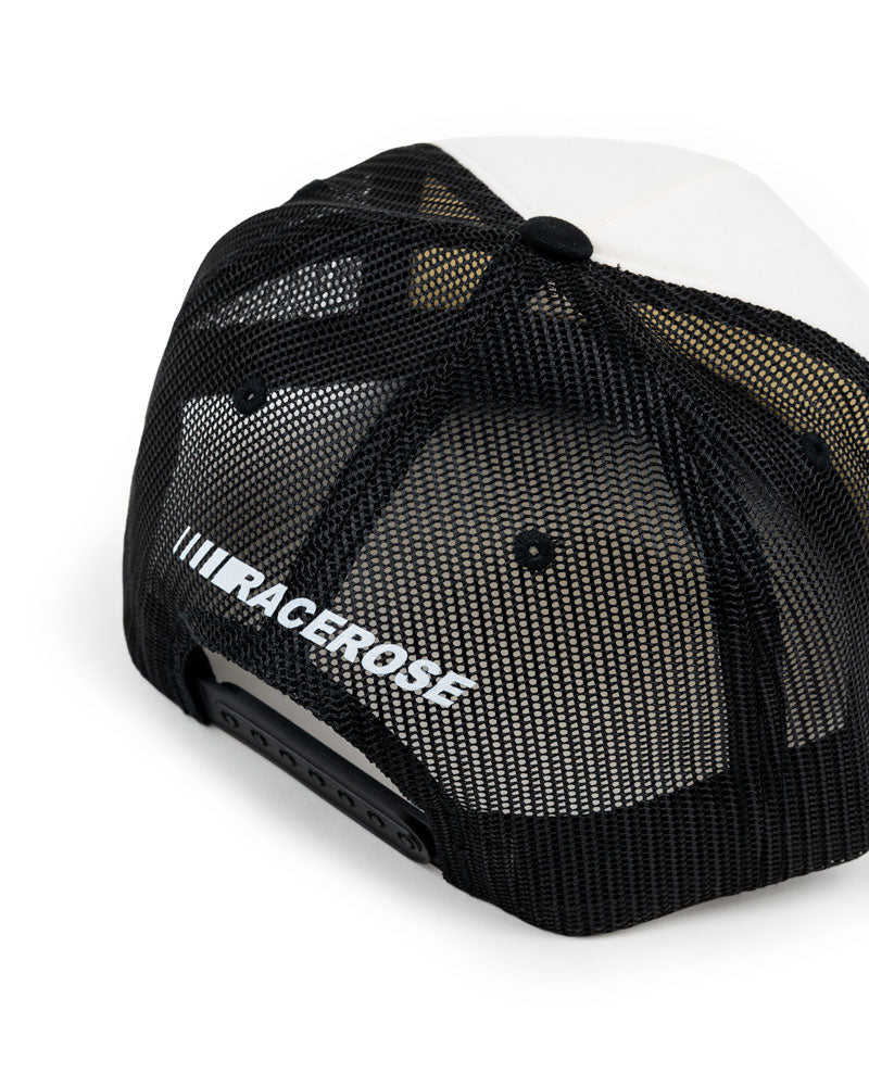 RACEROSE CAP WITH ROSE LOGO