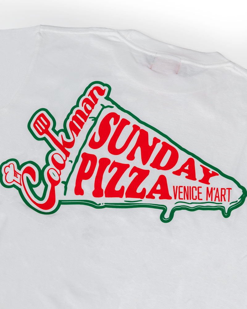 VENICE M’ART  SUNDAY PIZZA T-SHIRT