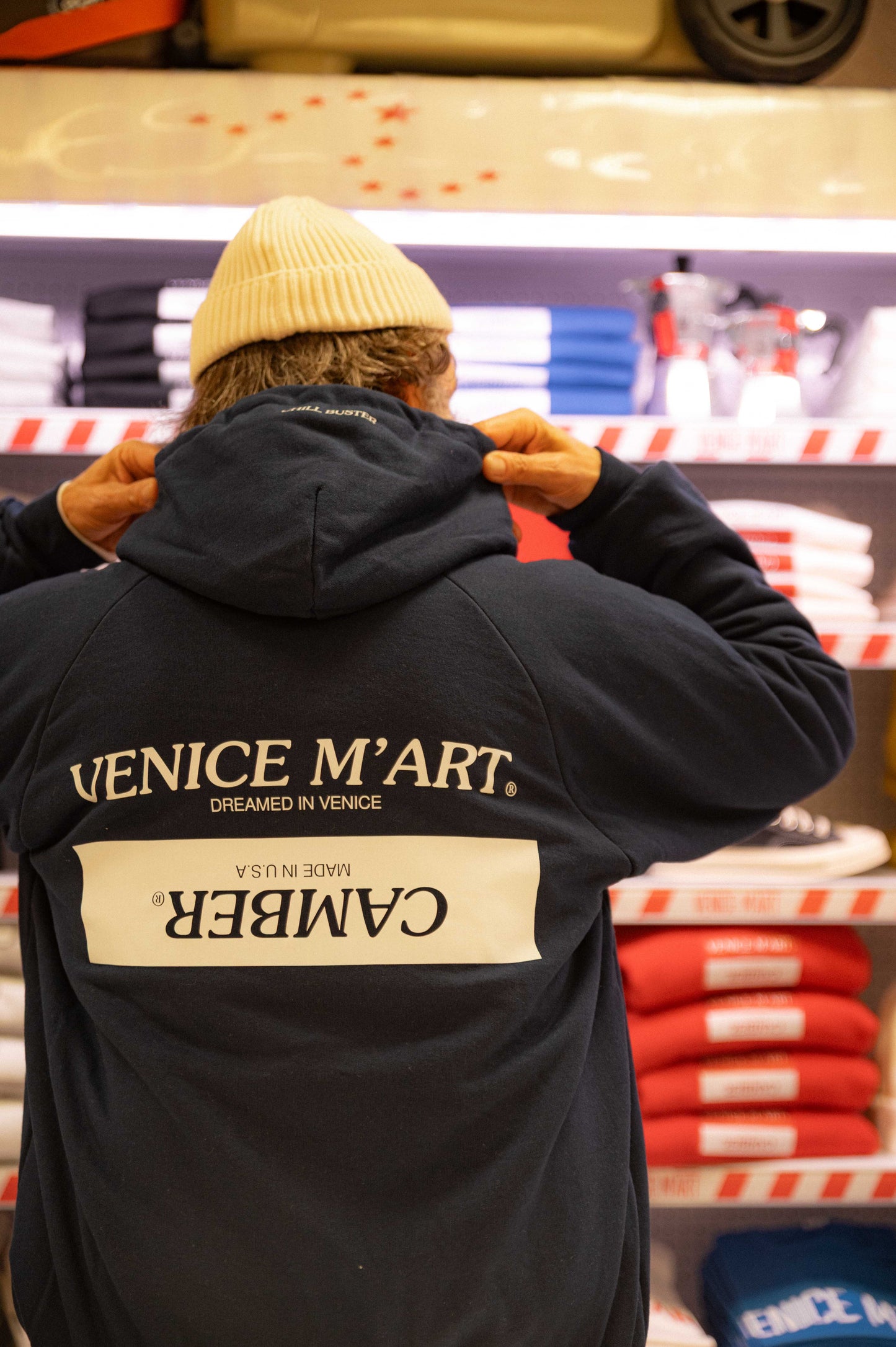 VENICE M'ART CHILL BUSTER ZIP HOODIE