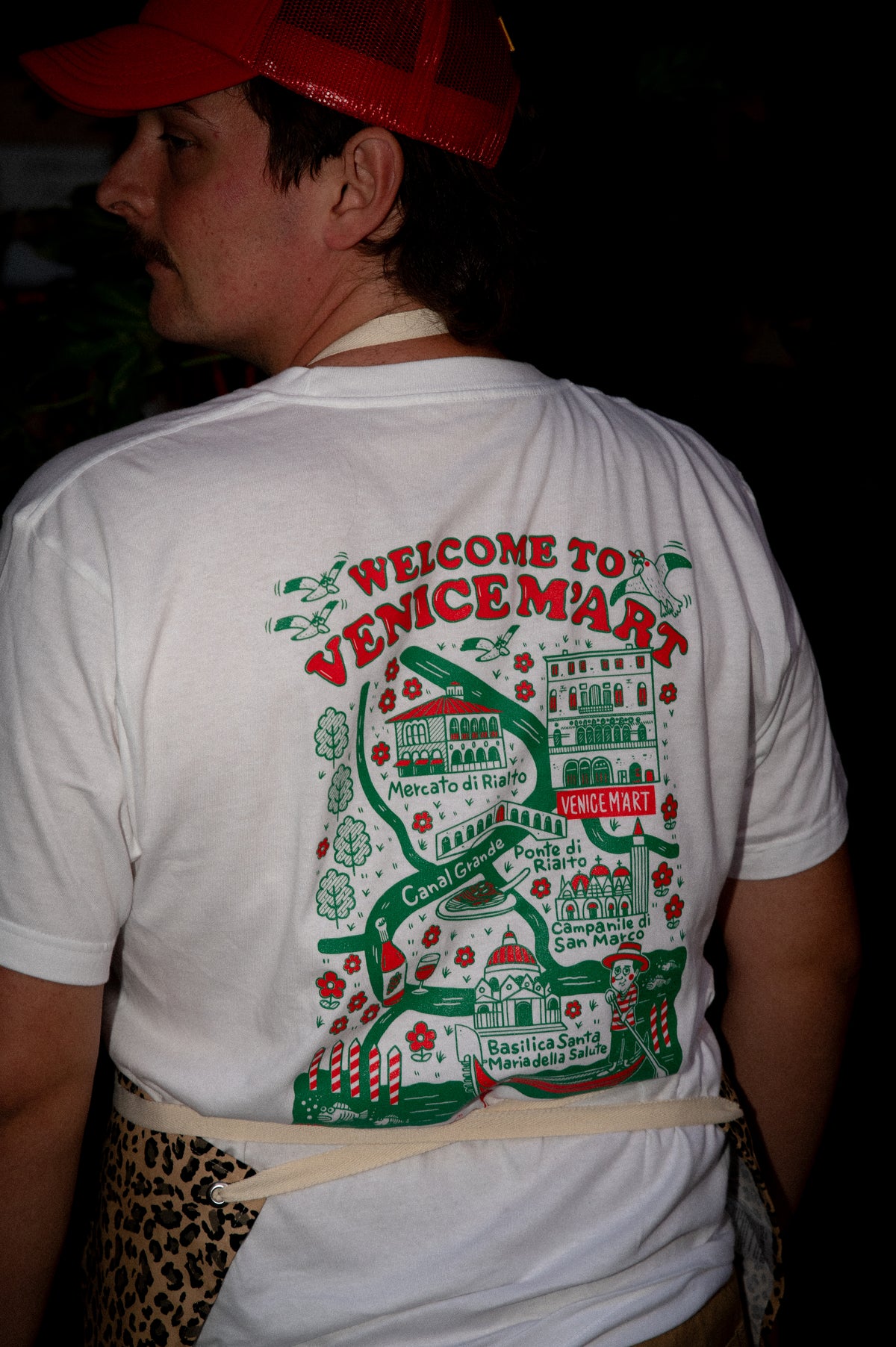VENICE M’ART MAP T-SHIRT