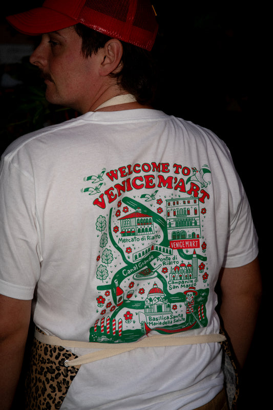 VENICE M’ART MAP T-SHIRT