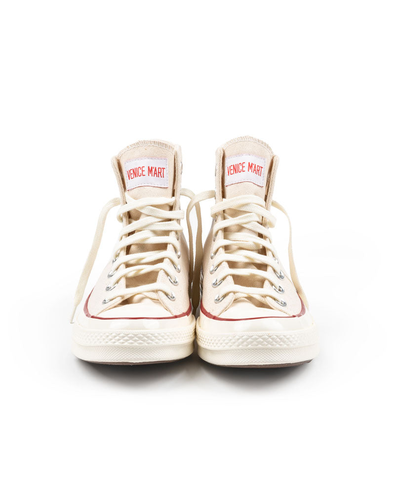 VENICE M'ART CHUCK 70 HIGH TOP parchment – Venice M'Art