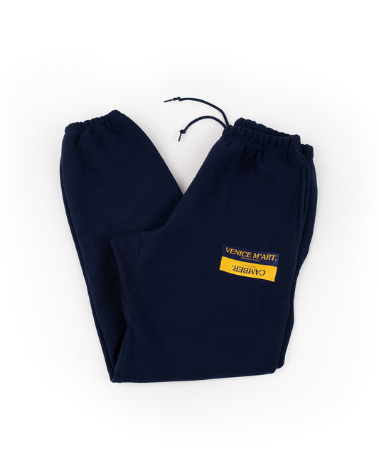 VENICE M'ART CROSS KNIT SWEATPANTS