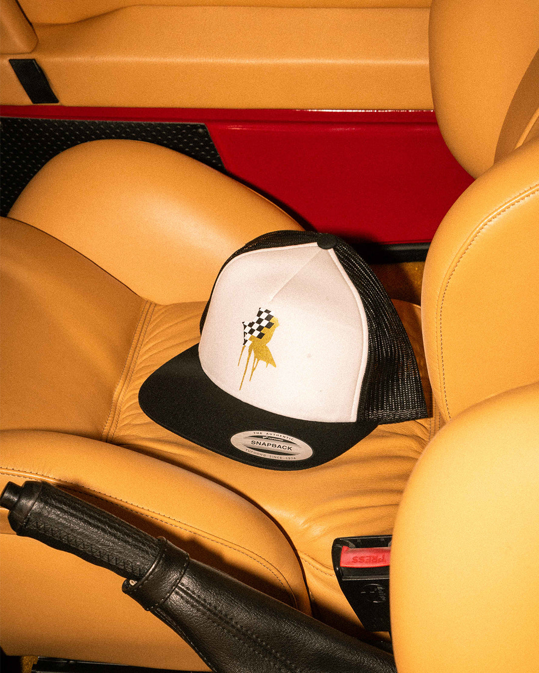 RACEROSE CAP WITH ROSE LOGO