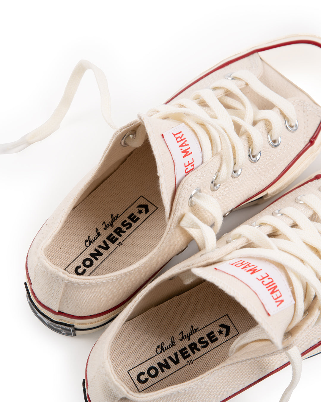 VENICE M'ART CHUCK 70 LOW TOP parchment