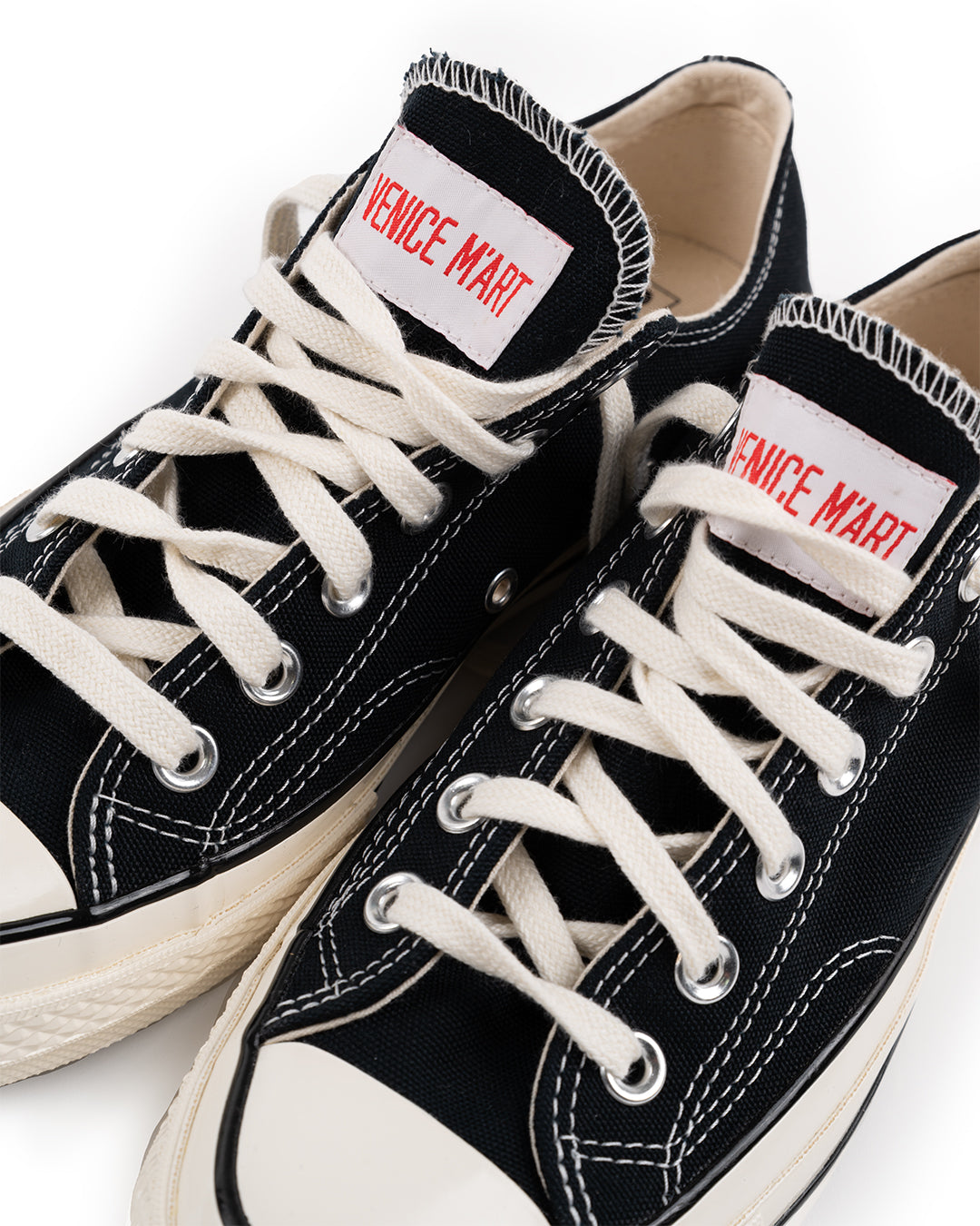 VENICE M'ART CHUCK 70 LOW TOP BLACK – Venice M'Art