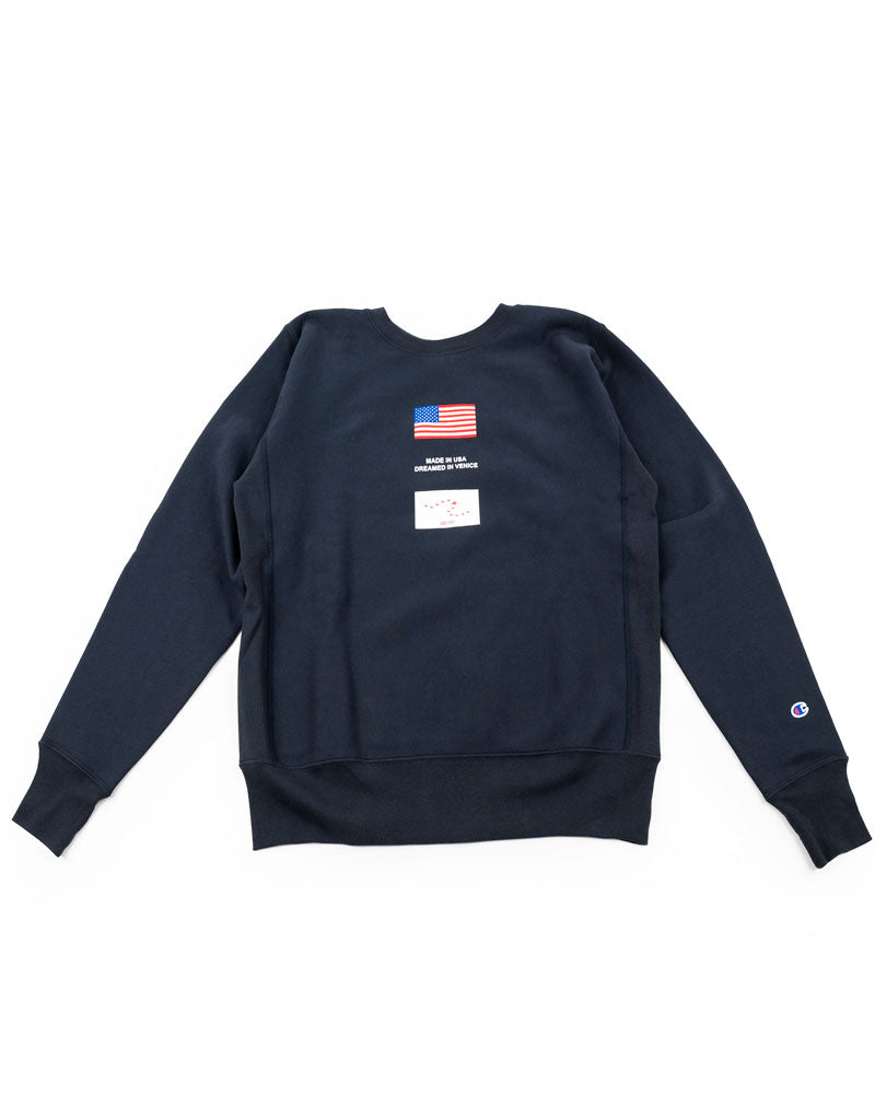 VENICE M'ART CREWNECK Made in USA