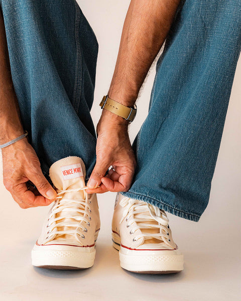 VENICE M'ART CHUCK 70 HIGH TOP parchment – Venice M'Art
