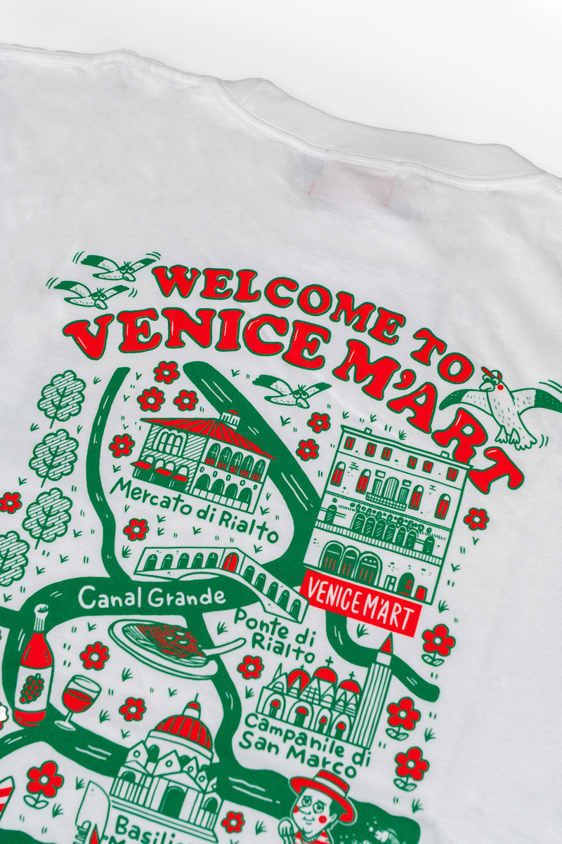 VENICE M’ART MAP T-SHIRT