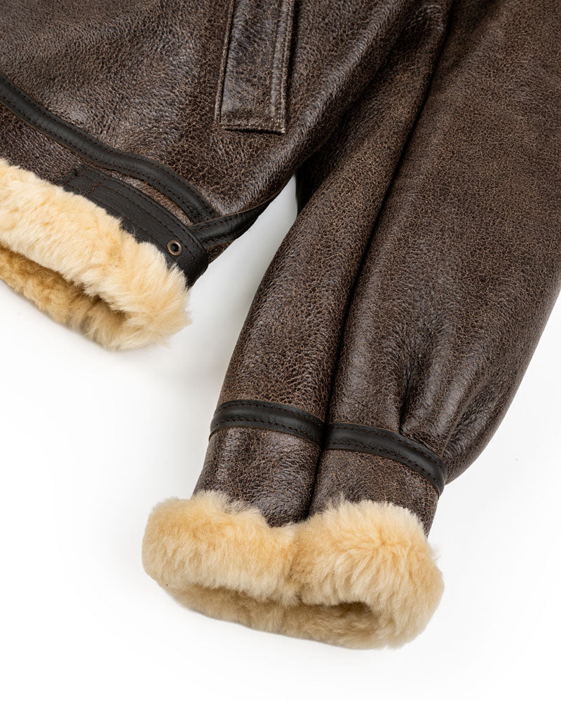 Venice M'Art Leather Bomber Jacket