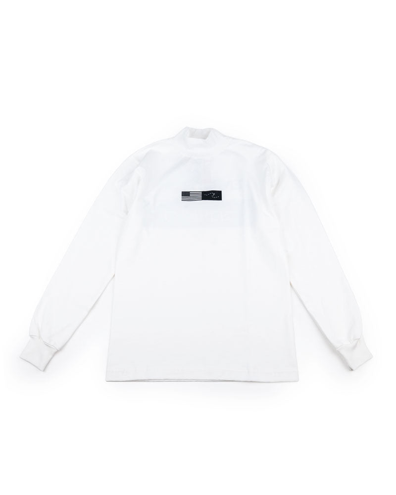 VENICE M'ART MOCK TURTLE LONG SLEEVE T-SHIRT