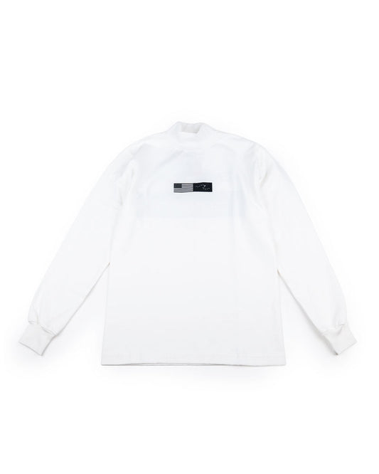 VENICE M'ART MOCK TURTLE LONG SLEEVE T-SHIRT