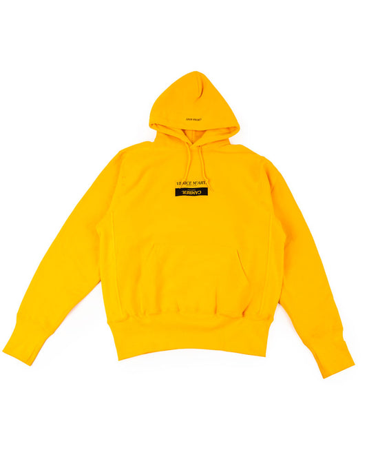 VENICE M'ART CROSS KNIT PULLOVER HOODIE