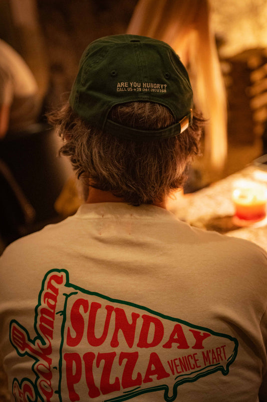 VENICE M’ART  SUNDAY PIZZA T-SHIRT