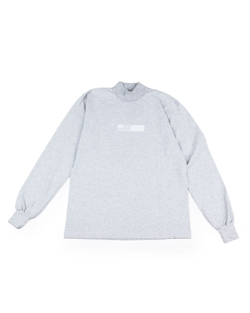 VENICE M'ART MOCK TURTLE LONG SLEEVE T-SHIRT